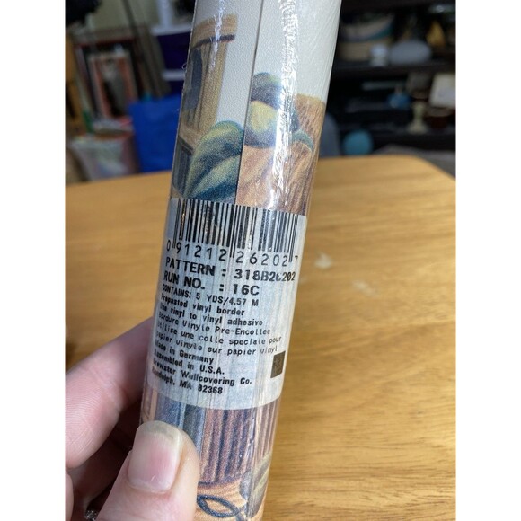 Lot of 2 Brewster Wallcoverings 318B26202 Rustic Country 5 yds. Made in Germany - Picture 4 of 7